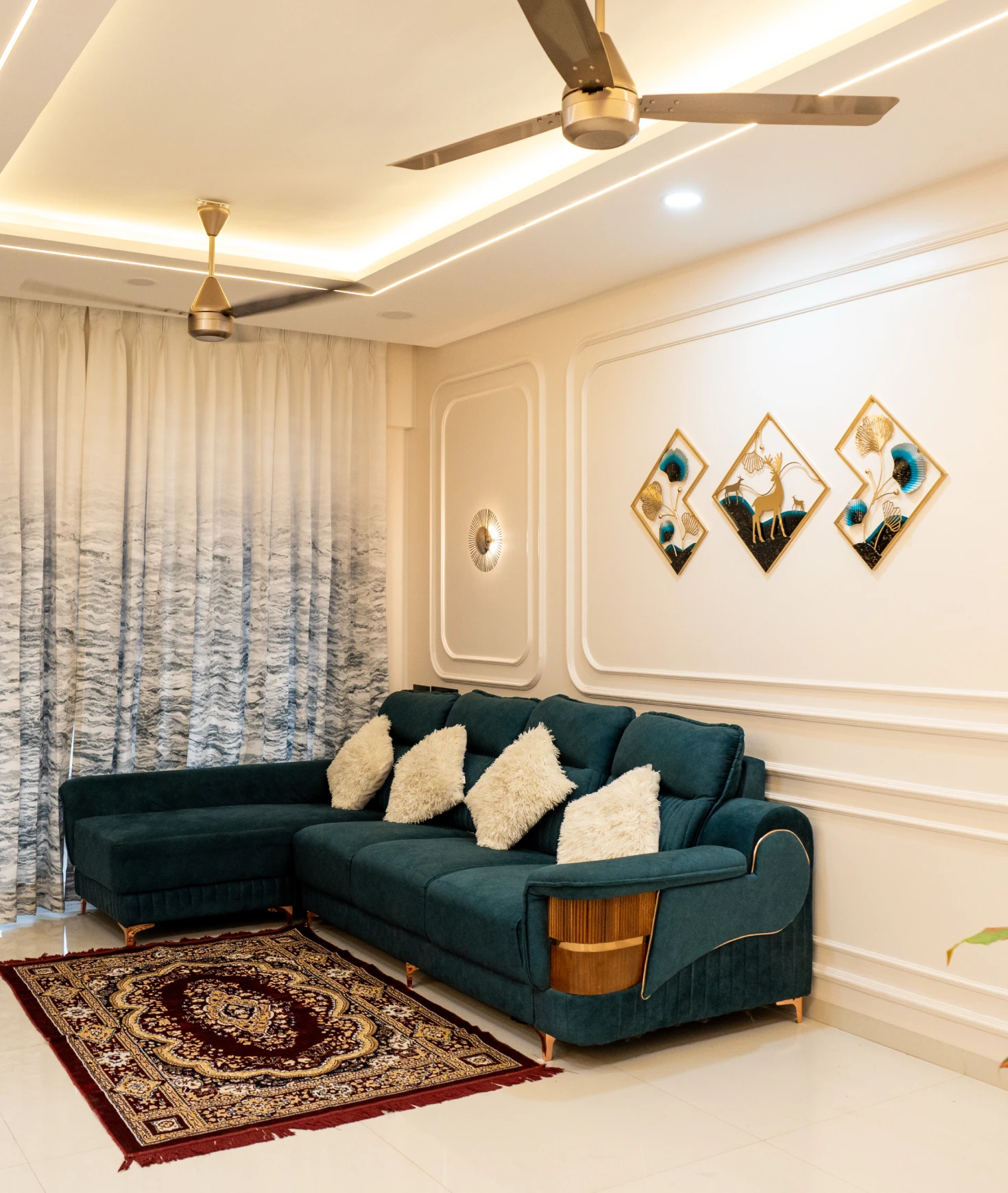 Chandekar 2BHK residential interior